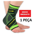 Kit 2 Joelheiras E Tornozeleira De Compressão Tensor Alívio De Dor No Joelho