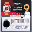 Relógio Inteligente Ultra 9 2024: 2.2" Tela 49mm, Bússola, Série 9