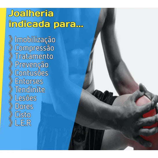 Joelheira de compressão ortopedica ajustavel esportes volei