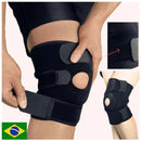 Joelheira de compressão ortopedica ajustavel esportes volei