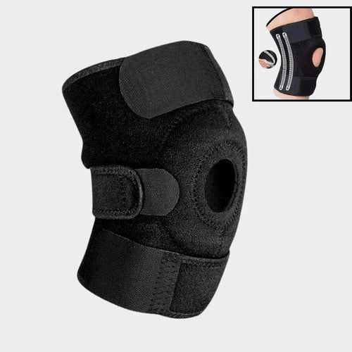 Joelheira de compressão ortopedica ajustavel esportes volei