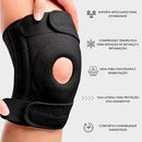 Joelheira de compressão ortopedica ajustavel esportes volei