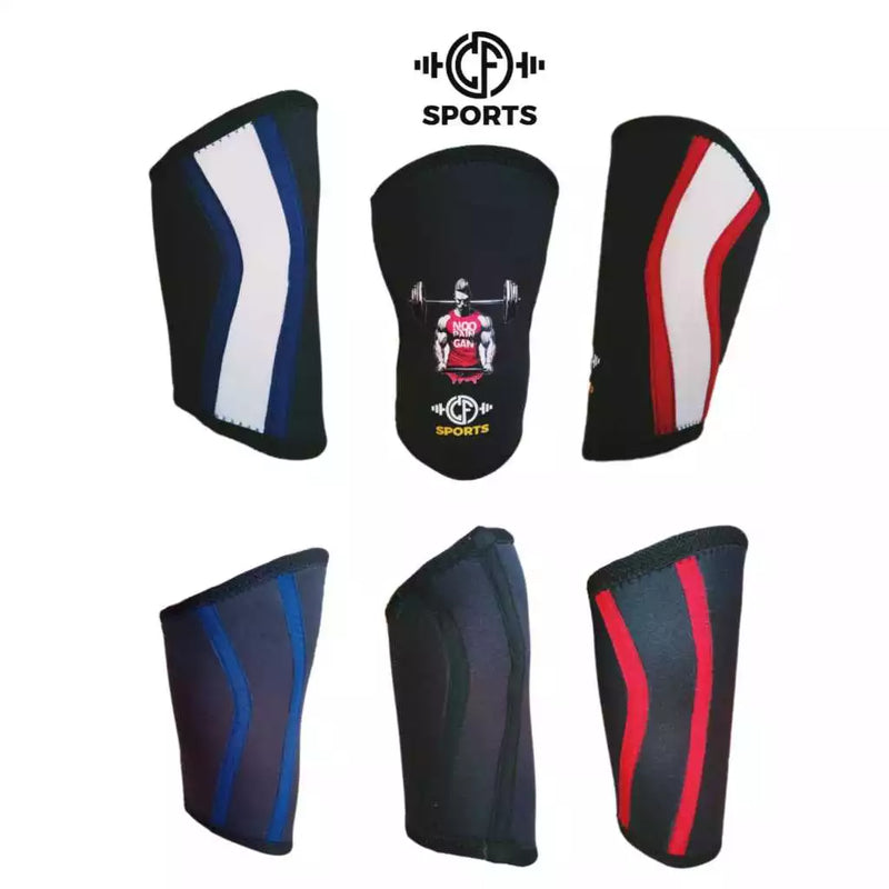 Joelheira Alta Compressão Neoprene 7mm Para Esportes