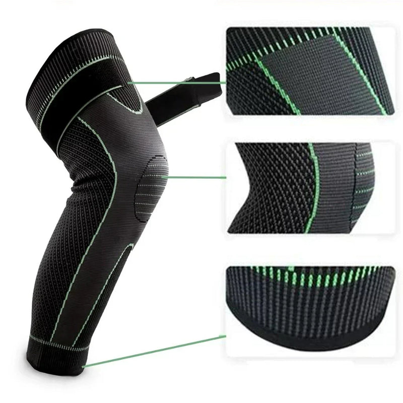kit 2 joelheira Compressão Treino Termica Articulação Exercicios