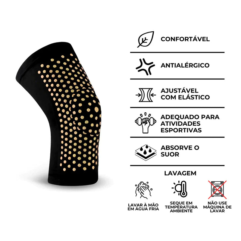 Joelheira Ortopédica Compressão para Artrose Alivio de Dores- 2 Unidades
