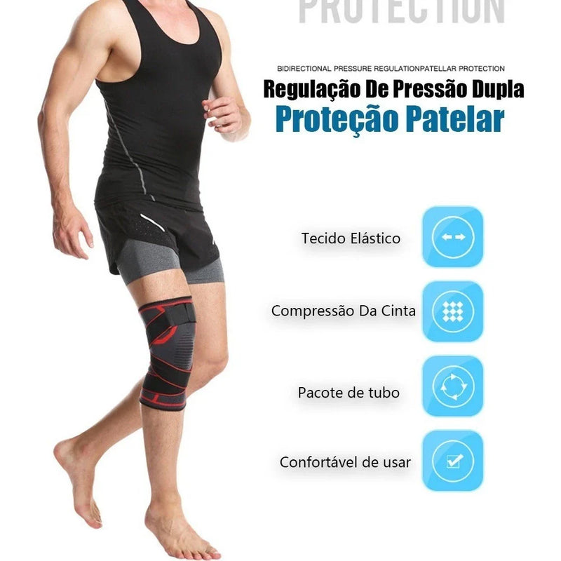 Leve Joelheira Volei Basquetebol Adultos E Crianças Genérico