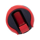 Garrafa Squeeze Wolff de Policarbonato Preta e Vermelha 830m