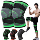 Kit 2 Joelheiras E Tornozeleira De Compressão Tensor Alívio De Dor No Joelho