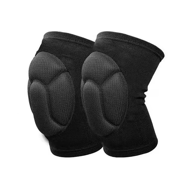 1 Par Joelheira Protetoras  Esponja Respirável Dança Vôlei Basquetebol Proteção Treinamento Unisex