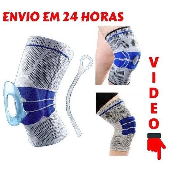 Joelheira de Compressão Ortopédica Esportiva Crossfit Academia