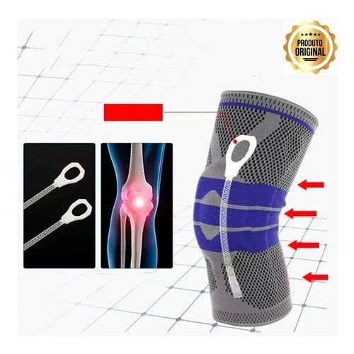 Joelheira de Compressão Ortopédica Esportiva Crossfit Academia