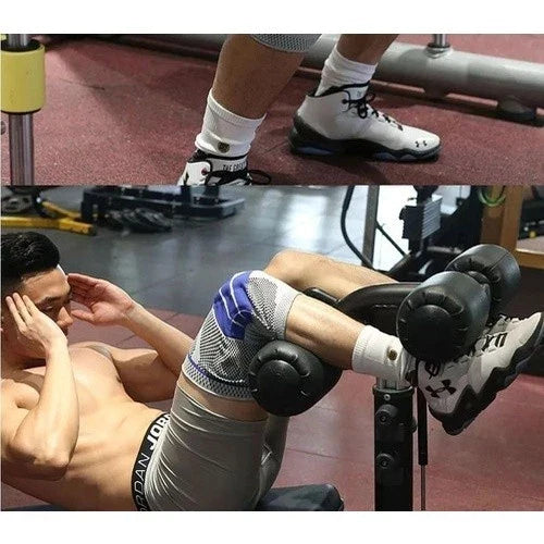 Joelheira de Compressão Ortopédica Esportiva Crossfit Academia